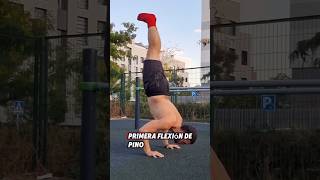 🤯ASI LOGRE FLEXIONES EN PINO  Guía exprés 🔥 deporte calistenia entrenamiento tutorial [upl. by Harrus]