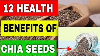 💥CHIA SEEDS 12 Unexpected Health Benefits of chia seeds 🌱 [upl. by Allveta]