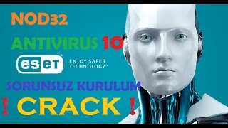 ESET NOD32 Antivirus 10 Full Sınırsız CRACK İndir  Kurulum [upl. by Melcher]