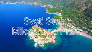 Sveti Stefan Milocer Przno  Budva Riviera  Montenegro [upl. by Tiernan]