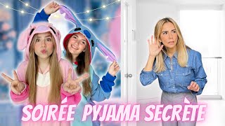 Soirée PYJAMA secrète STITCH et ANGEL  Pyjama Party secrète [upl. by Ytrebil76]