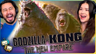 GODZILLA x KONG THE NEW EMPIRE Trailer Reaction [upl. by Lissie]