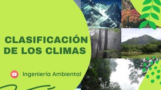 👷🏻‍♂️ Clasificación de los climas de köppen caldas Lang etc [upl. by Nylynnej265]