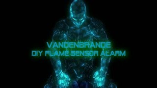 Arduino  Flame Sensor ALARM using the Ky026 Flame sensor [upl. by Etnovaj]