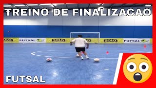 Futsal  Treino de finalização  Diagonal [upl. by Itteb69]