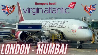 World’s COOLEST Airline  London Mumbai  Virgin Atlantic Economy Delight  B7879  Trip Report [upl. by Denise]