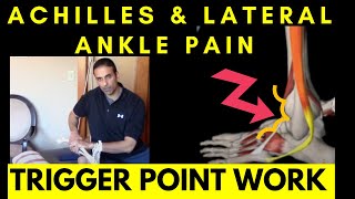 Achilles TENDONITIS amp ANKLE PAINTrigger Points [upl. by Polash]