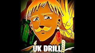 Reaction Escanor UK Drill The One Seven Deadly Sins [upl. by Norrek]