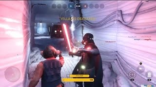 Star Wars Battlefront™  Nien Nunb amp Chewie gameplay  Heroes vs Villains [upl. by Anastice40]