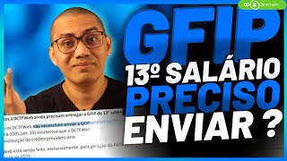 É OBRIGADO ENVIAR A GFIP DE 13º SALÁRIO [upl. by Perce]