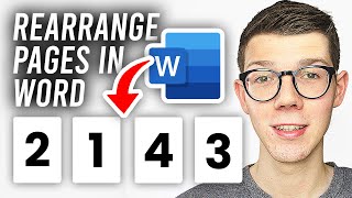 How To Reorder Word Document Pages Rearrange  Full Guide [upl. by Leary]