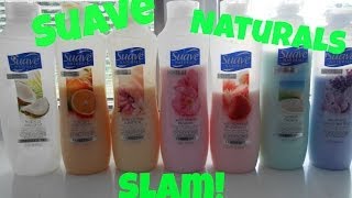 Suave Naturals Review SLAM Part I CoWash Conditioners for the CG Method [upl. by Tolmach]