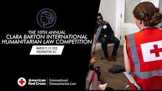 The 10th Annual Clara Barton International Humanitarian Law Competition [upl. by Namialus]