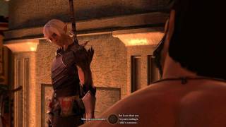 Dragon Age 2 Fenris Romance 6 Romance scene Rivalry Male Hawke [upl. by Sitoel]