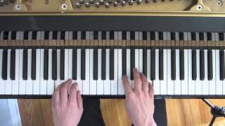 Jazz Piano Lesson 38 3rds and 7ths Voicing Exercise Part 2 [upl. by Vidovic]