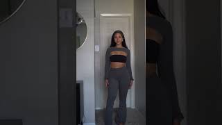 ALPHALETE gym grwm try on haul 2024 😳 ALPHALETE HAUL [upl. by Annayd]