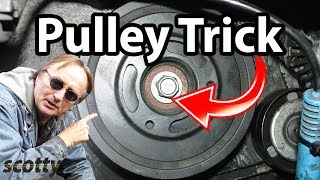 How to Remove a Crankshaft Pulley in Your Car [upl. by Ysteb]