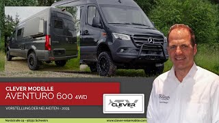 Clever Aventuro 600  Mercedes Sprinter 4WD [upl. by Spearman]