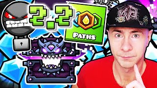 Do these IMMEDIATELY in Geometry Dash 22  SECRETS VAULT CODES CHESTS PATHS LISTS and MORE [upl. by Leasia]