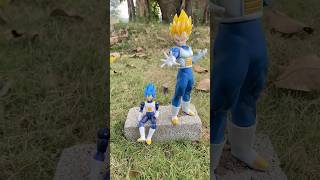 Super Saiyan Vegeta saves SSJB Baby Vegeta  Dragon Ball Toys [upl. by Allemaj]