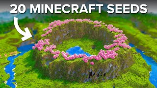 20 Seeds You Must Try in Minecraft 120 [upl. by Ocnarfnaig]