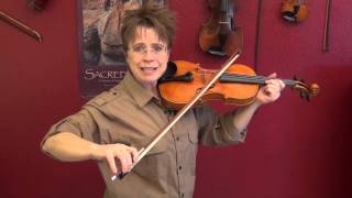 Obstacle  1 to Good Violin Tone Crooked Bow [upl. by Nenney]