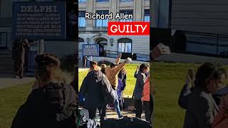 Richard Allen Found Guilty On All Charges On The Deaths Of Abby And Libby richardallen delphicase [upl. by Donavon]