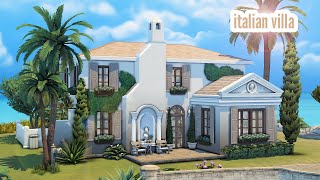 italian villa \\ The Sims 4 speed build [upl. by Hodgson]