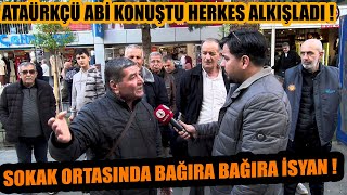 Mazot 45 lira oldu  Atatürkçü abi bağıra bağıra isyan etti alkışlar koptu [upl. by Lissy79]