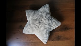 poduszka gwiazda na szydełku CZĘŚĆ 1  pillow star on crochet [upl. by Etteyafal]