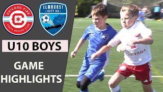 Chicago Fire vs ECSA  NISL  U10 2015 Boys Soccer Game Highlights Oct 19 2024 [upl. by Kus]