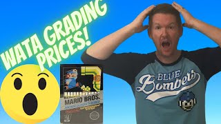 How Much WATA Video Game Grading Costs  CGC Game Grading [upl. by Irihs]