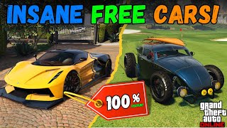 You Wont Believe The INSANE Cars You Can Unlock for FREE  GTA5 [upl. by Llehcar759]