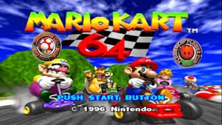 Mario Kart 64 Mushroom and Flower cup 50cc [upl. by Ybhsa]