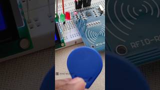 Rfid lock system security project diy arduino shortvideo [upl. by Ezirtaeb]