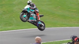 Cadwell Park Crashes amp Highlights British Superbikes BSB 26823 [upl. by Appleby]