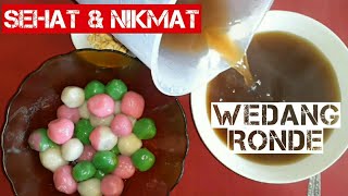 Cara Membuat Wedang Ronde Sehat amp Nikmat [upl. by Deeas]