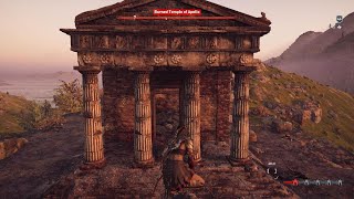 Assassins Creed Odyssey  Burned Temple Of Apollo [upl. by Giorgia]