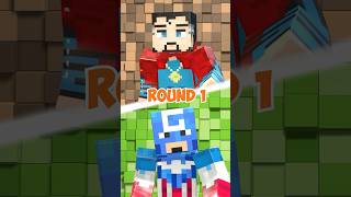 Who is stronger Dr Strange vs Captian America minecraft superhero [upl. by Alicul]