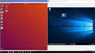 carpeta compartida de windows a linux [upl. by Akirdnas]