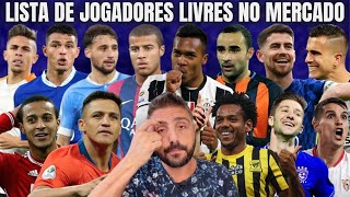 ðŸ˜± PRA BUSCAR NO AEROPORTO LISTA DE JOGADORES LIVRES NO MERCADO TERIAM ESPAÃ‡O NO CRUZEIRO OPINEM [upl. by Herod]