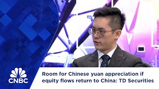 Room for Chinese yuan appreciation if equity flows return to China TD Securities [upl. by Minoru]