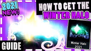 WINTER HALO 2021 INTERVIEW amp BADGE GUIDE Aurora Borealis Halo Royale High Christmas 2021 Update [upl. by Anail]