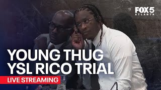 WATCH LIVE Young ThugYSL trial continues in Fulton County  FOX 5 News [upl. by Imaj748]