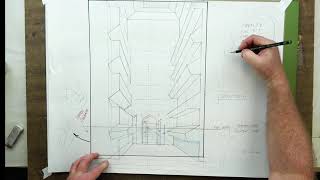 SIMPLE FORM PERSPECTIVE Illustration 3 Simple Form Perspective1pt Interior [upl. by Aihsat]