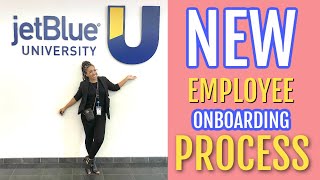 WORKING FOR JETBLUE  The Onboarding Process [upl. by Norrad]