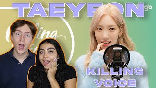 Music Producer and Kpop Fan React to TAEYEON  Killing Voice [upl. by Acirt]