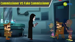 Real Commissioner VS Fake Commissioner  Chimpoo Simpoo  Comedy Cartoon  Detective  Zee Kids [upl. by Norward]