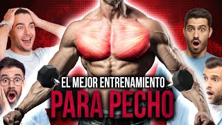 ¡EL MEJOR ENTRENAMIENTO PARA PECTORALES  GUÍA COMPLETA [upl. by Burger]