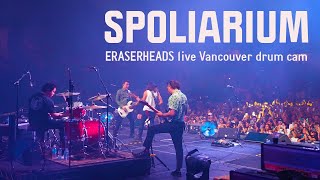 Spoliarium Eraserheads live Vancouver BC drum cam [upl. by Ayeka]